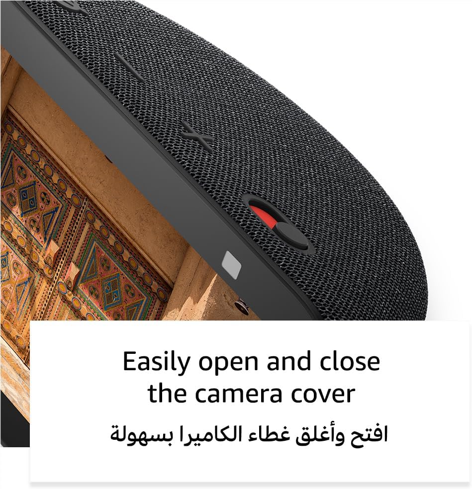 Amazon Echo Show 5 , Smart display with 2x the bass and clearer sound, Charcoal