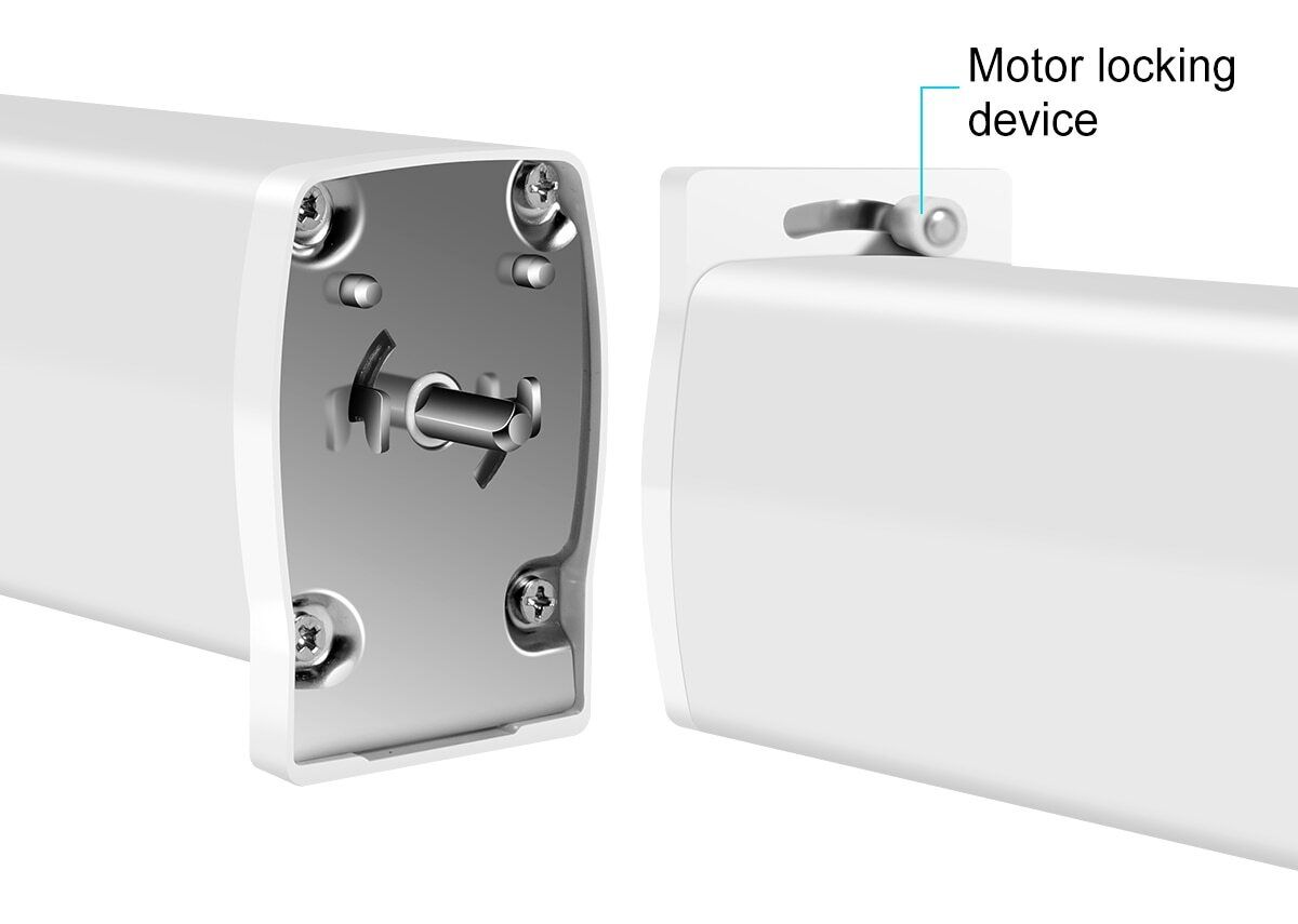 Tuya electric smart curtain motor Wireless Remote Control & Voice Control