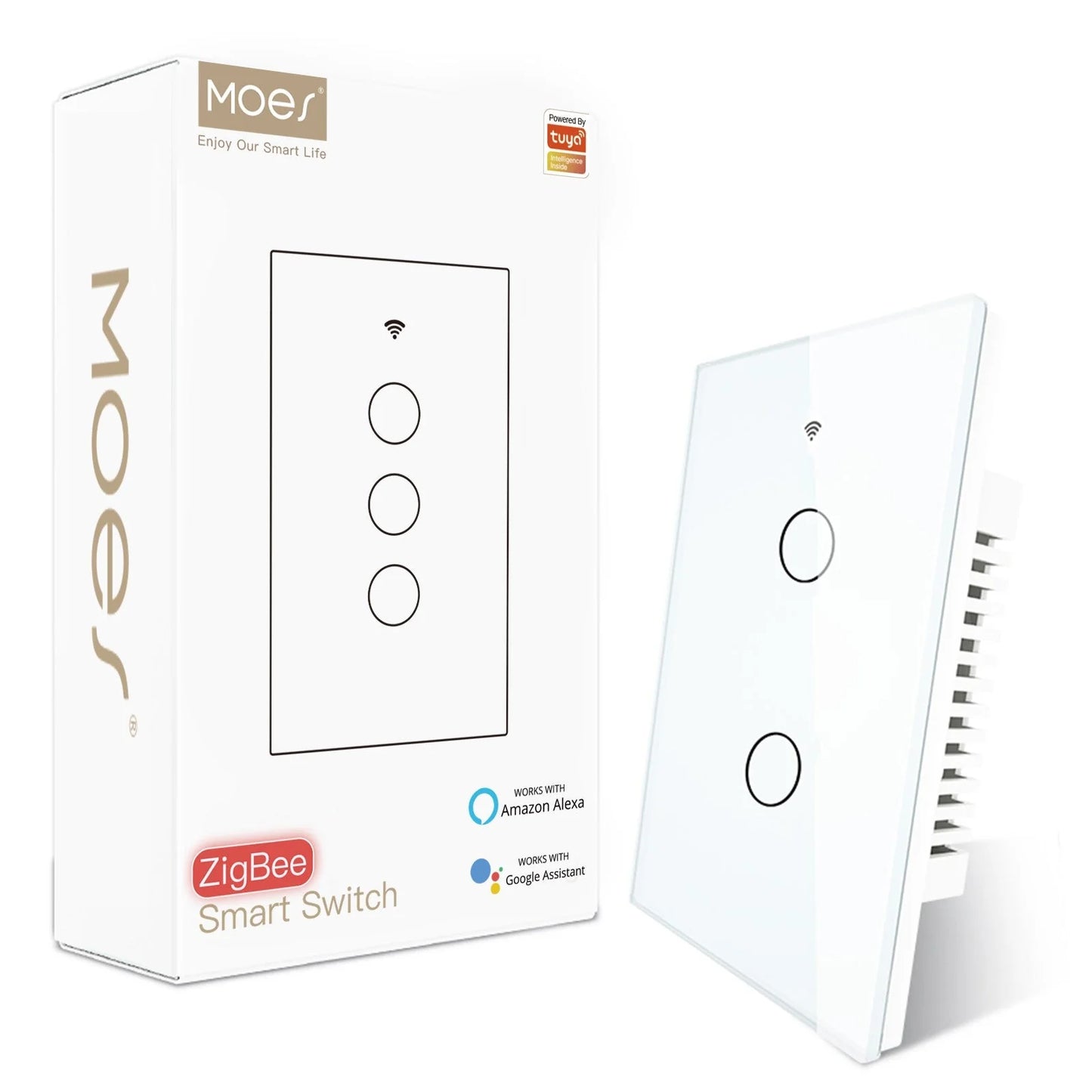 Tuya ZigBee Smart Touch Light Switch US Standard