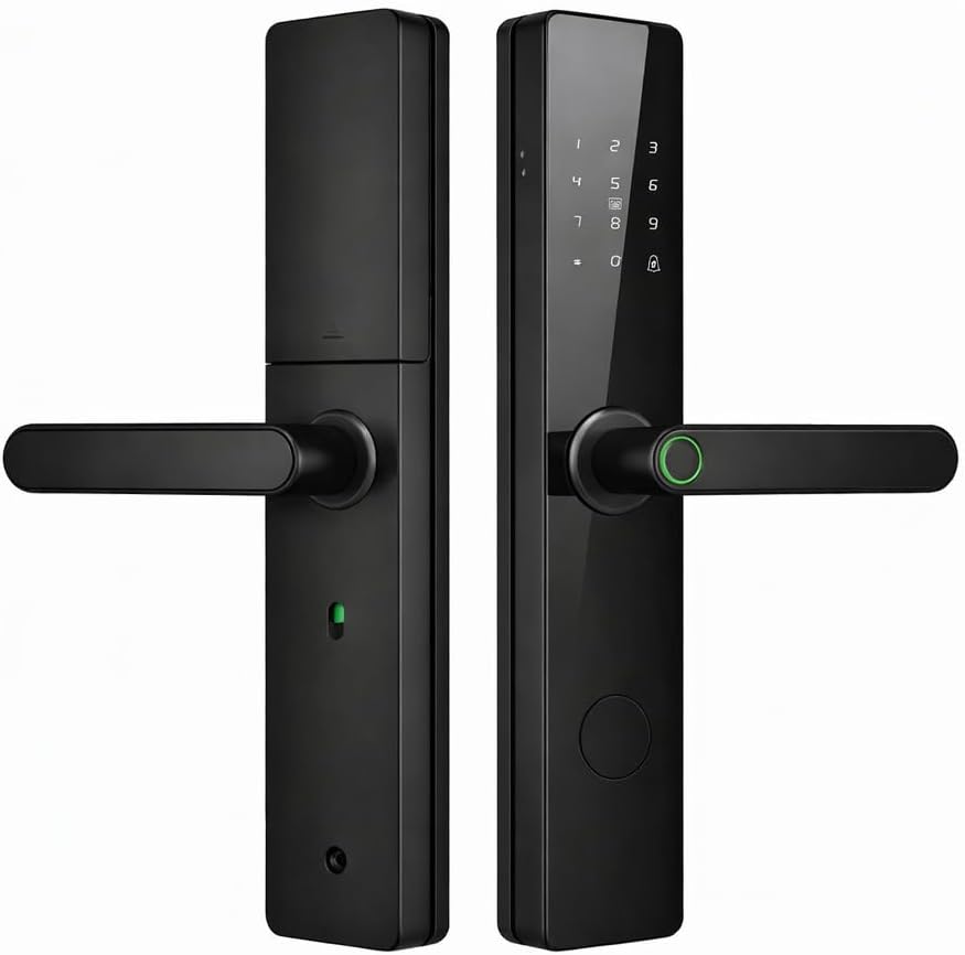 FW01 Smart Door Lock, Wi-Fi Smart Door Lock Works On Tuya App