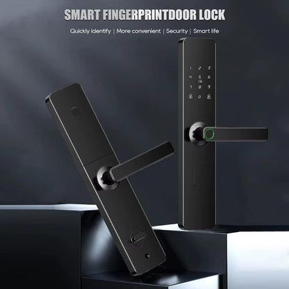 FW01 Smart Door Lock, Wi-Fi Smart Door Lock Works On Tuya App