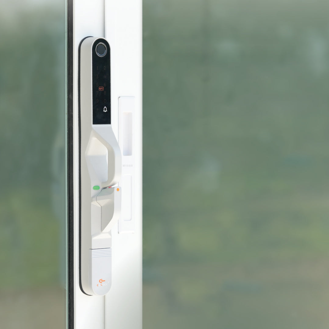 CL-Al1 | Wi-Fi Tuya App Aluminium digital door lock with 304 Stainless steel Lockcase For Sliding & Swing Doors Dustproof & Waterproof (IP67)