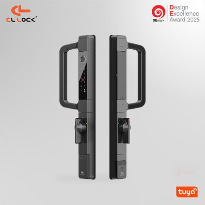 CL-AI2 | Wi-Fi Tuya App Aluminium digital door lock with 304 Stainless steel Lockcase For Sliding & Swing Doors Dustproof & Waterproof (IP67)