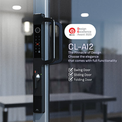 CL-AI2 | Wi-Fi Tuya App Aluminium digital door lock with 304 Stainless steel Lockcase For Sliding & Swing Doors Dustproof & Waterproof (IP67)