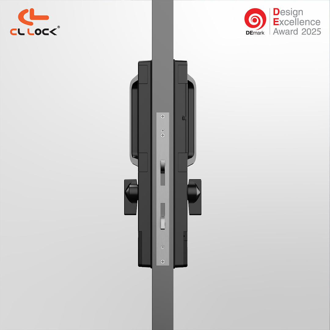 CL-AI2 | Wi-Fi Tuya App Aluminium digital door lock with 304 Stainless steel Lockcase For Sliding & Swing Doors Dustproof & Waterproof (IP67)