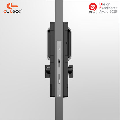 CL-AI2 | Wi-Fi Tuya App Aluminium digital door lock with 304 Stainless steel Lockcase For Sliding & Swing Doors Dustproof & Waterproof (IP67)
