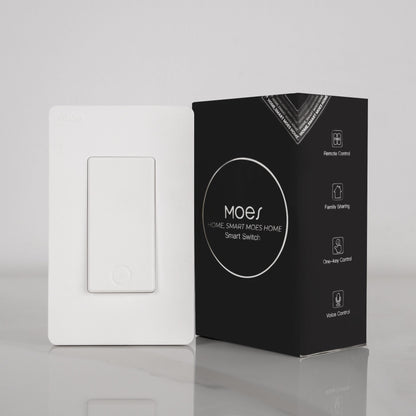 Moes Smart Button Switch 1 Gang, WiFi Remote Light Control