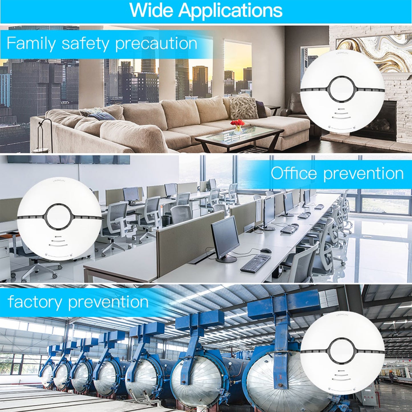 Moes Wi-Fi Smoke Detector