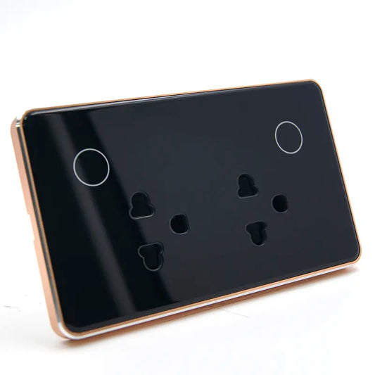 Tuya Smart Power Wall Outlet Socket with two sockets