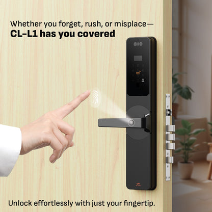 CL-L1 | Wi-Fi Tuya App Semi Auto Large digital door lock with 304 Stainless steel Lockcase Dustproof & Waterproof (IP67)