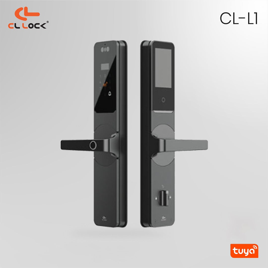 CL-L1 | Wi-Fi Tuya App Semi Auto Large digital door lock with 304 Stainless steel Lockcase Dustproof & Waterproof (IP67)