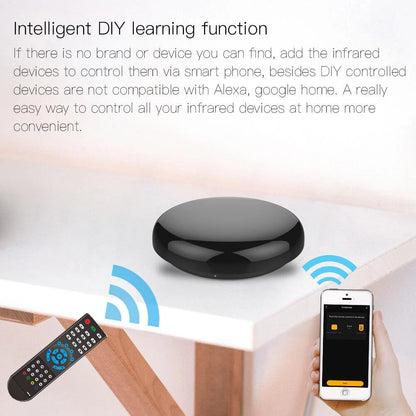 WiFi Infrared Remote Control Smart Home Wireless Control via APP