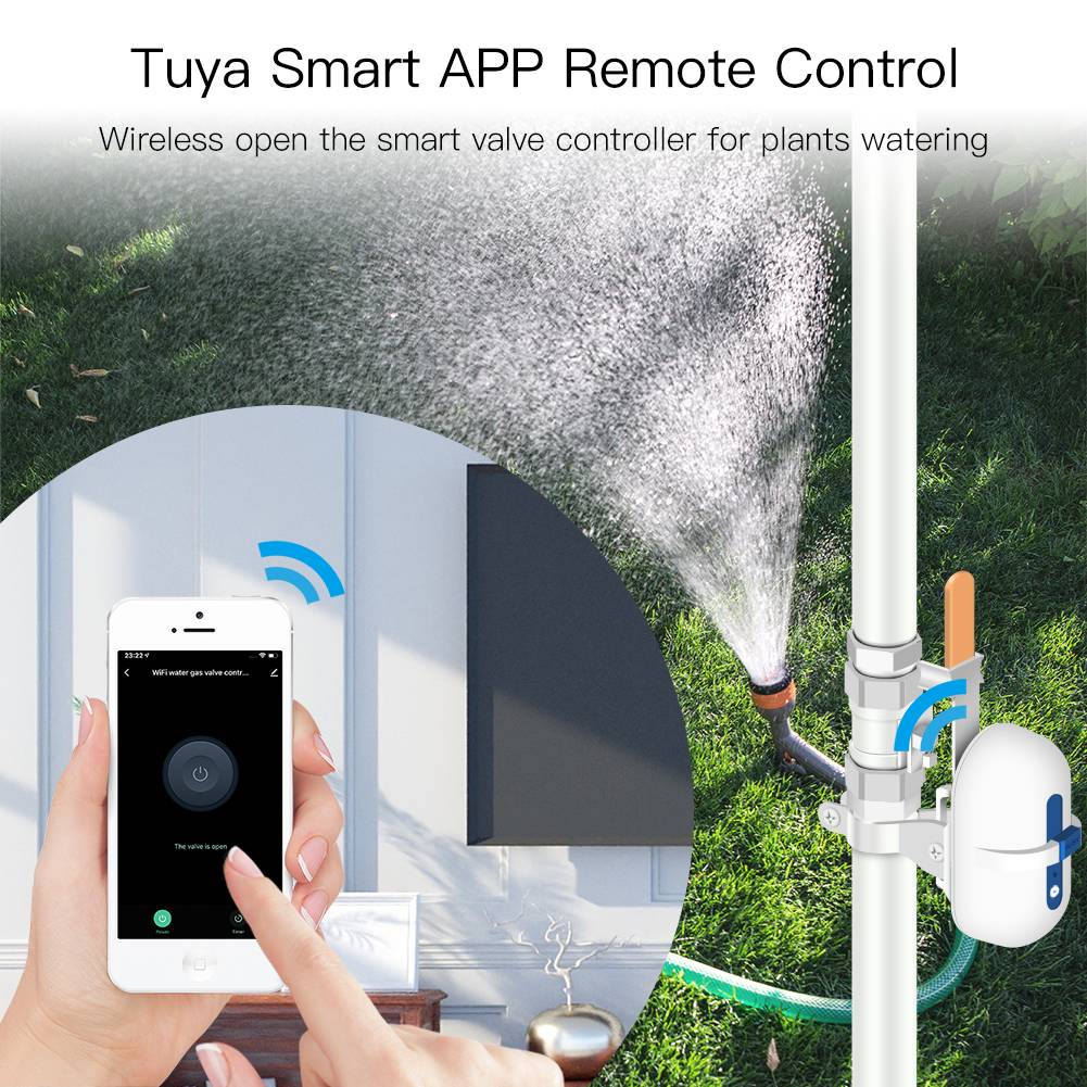 WiFi Smart Water/Gas Valve Controller Pipeline Auto Shut OFF