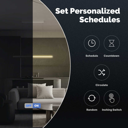 Tuya ZigBee Smart Touch Light Switch US Standard